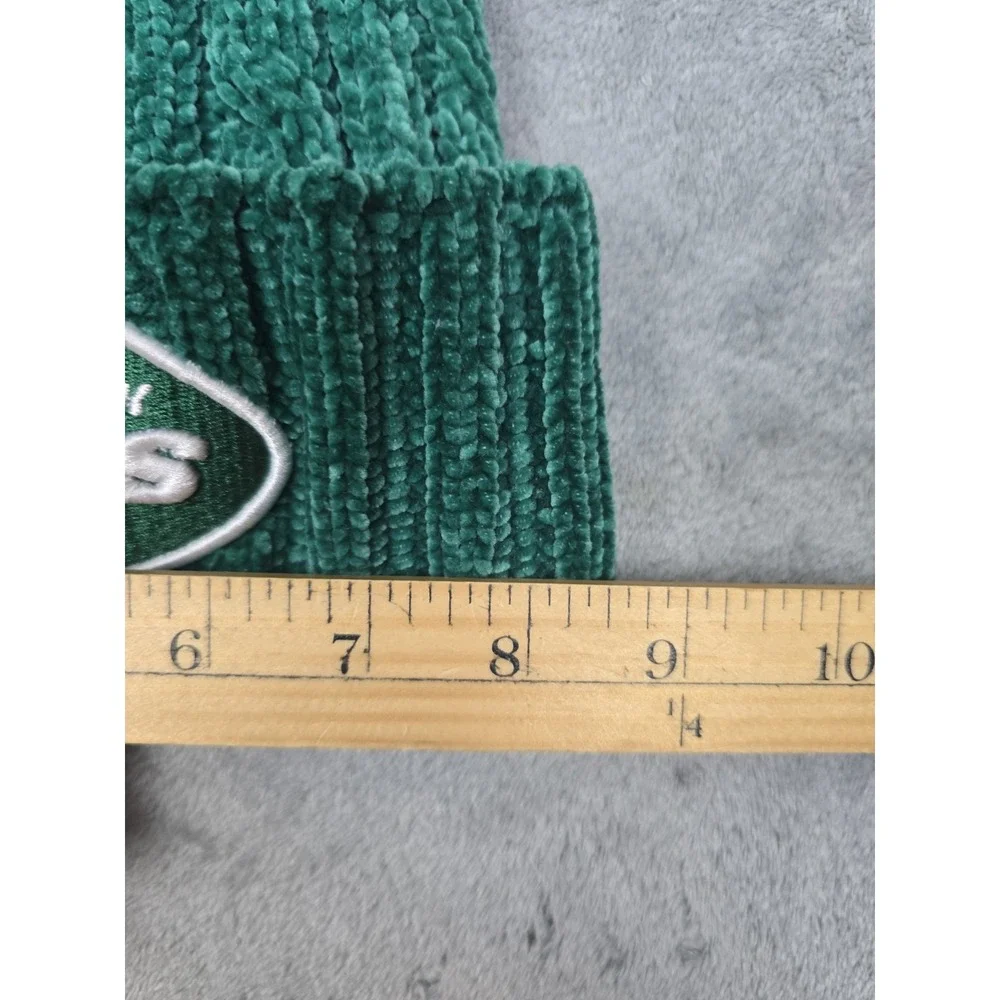 New Era New York Jets Knit Beanie Hat Womens Green/White NFL NWT Football